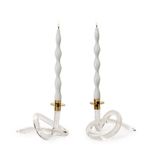 Load image into Gallery viewer, Acrylic Knot Candle Holder
