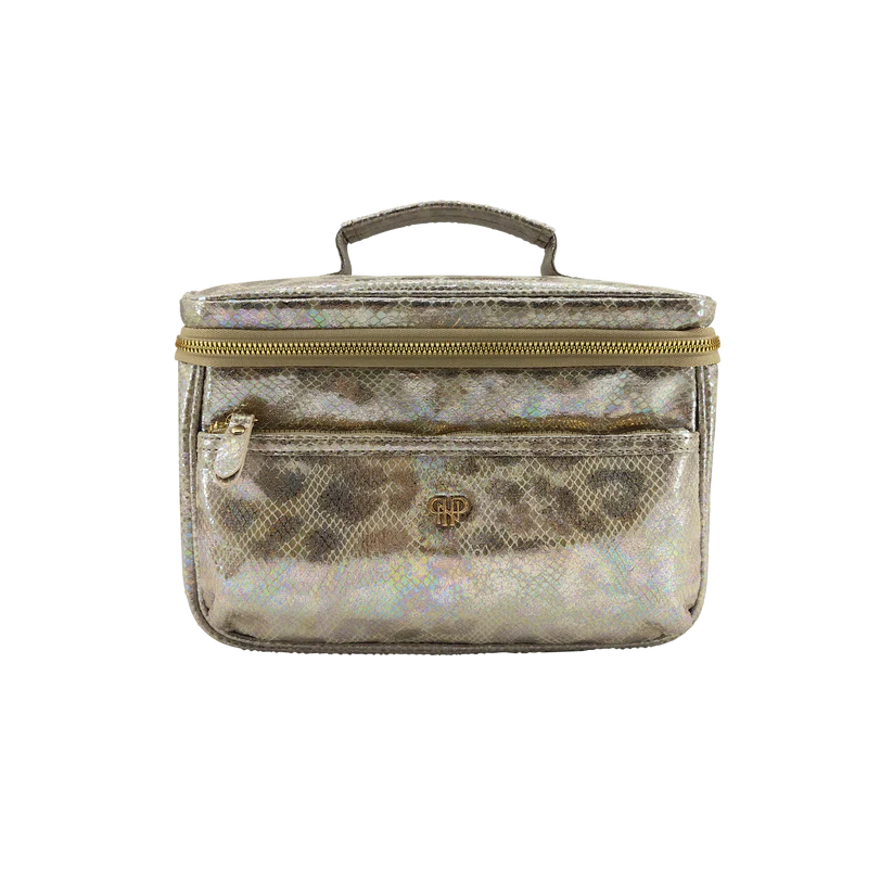 Train Case - Glimmer Leopard