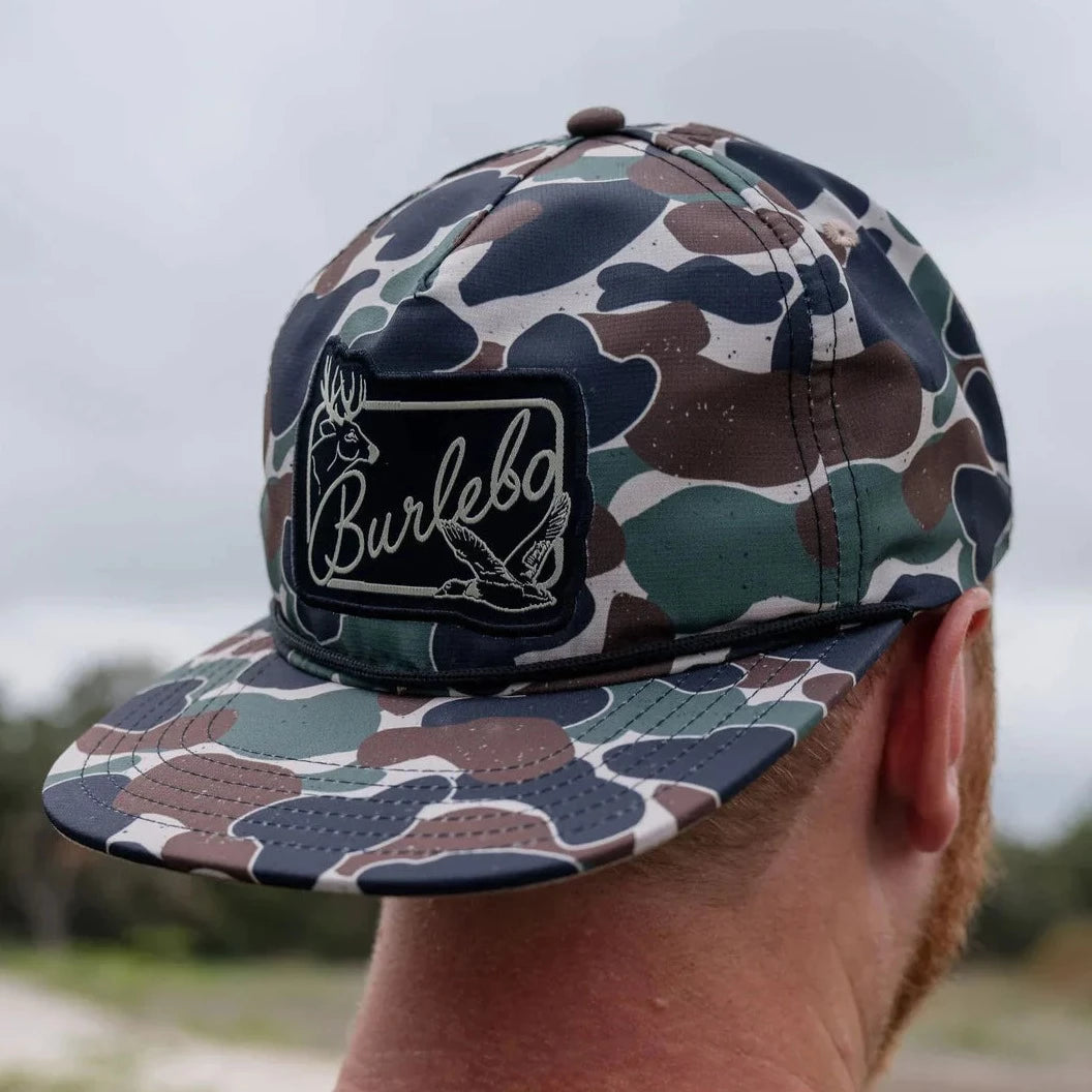 Throwback Camo Patch Hat