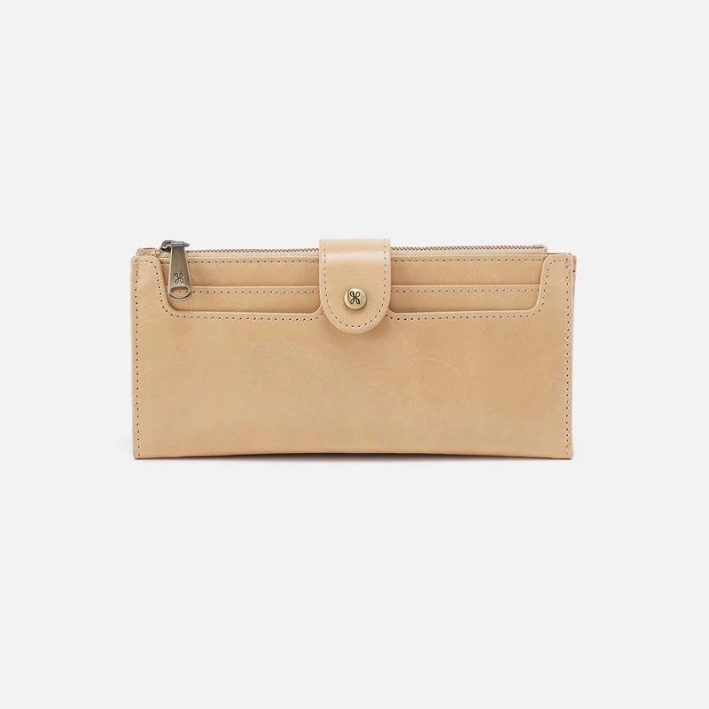 Hobo Dunn Continental Wallet - Desert Sand