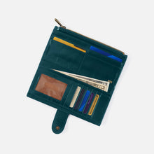 Load image into Gallery viewer, Hobo Dunn Continental Wallet - Wild Bluegrass
