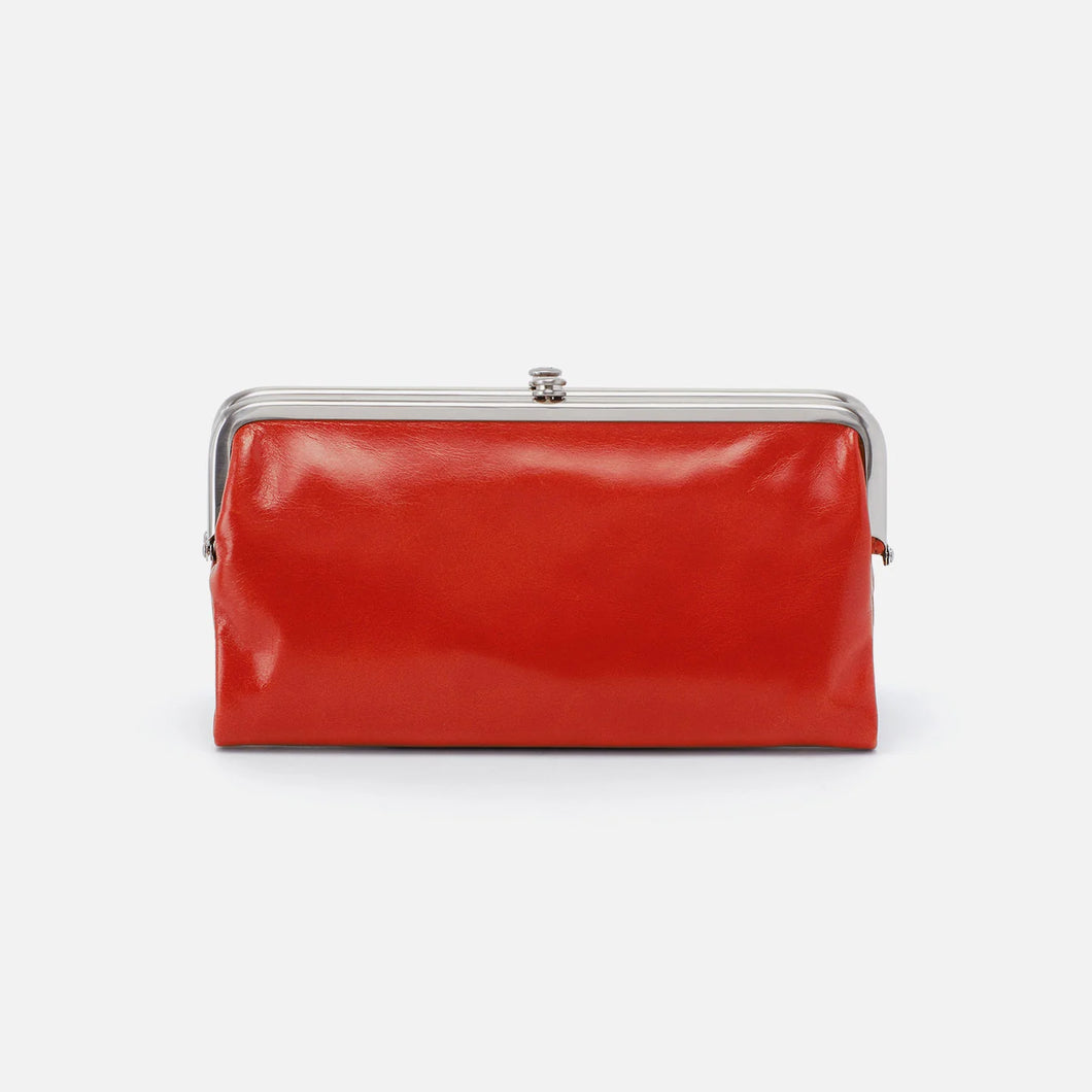 Lauren Clutch-Wallet Grenadine