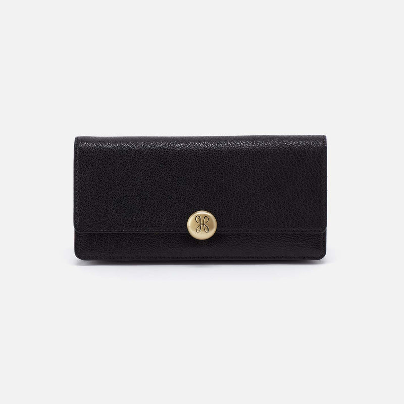 Hobo Hutton Large Wallet - Black