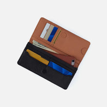 Load image into Gallery viewer, Hobo Hutton Large Wallet - Black
