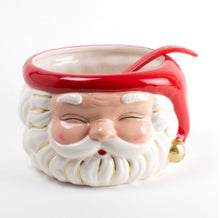 Load image into Gallery viewer, Santa Punch and Ladle Bowl
