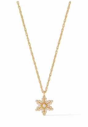Noel Star Solitaire Necklace CZ