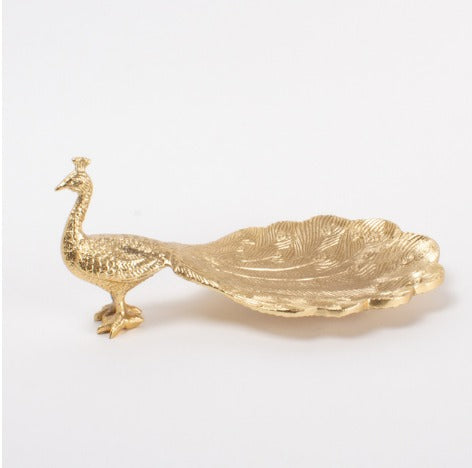 Trinket Dish Peacock