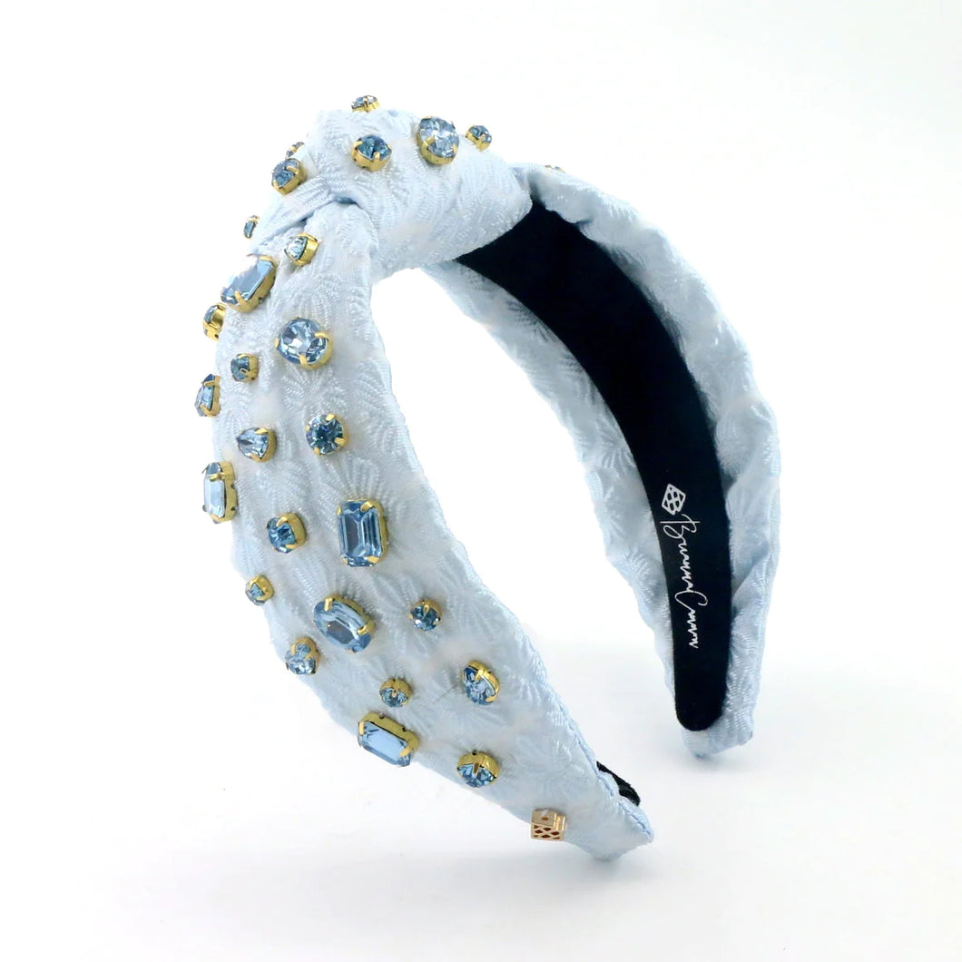 Light Blue Textured Headband