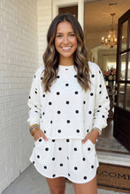 Load image into Gallery viewer, Polka Dot Casual Mini Skort Set
