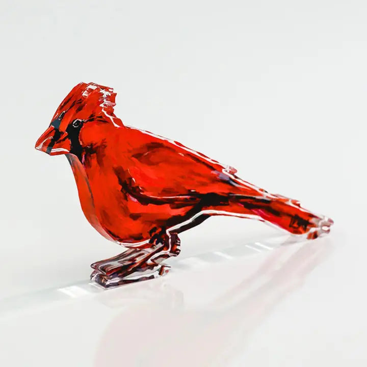 Messenger Cardinal Acrylic