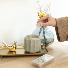 Load image into Gallery viewer, Wax Warmer-Grey Banded
