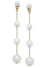 Load image into Gallery viewer, Audrey Pearl Earrings
