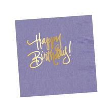 Load image into Gallery viewer, NC Happy Birthday Napkins
