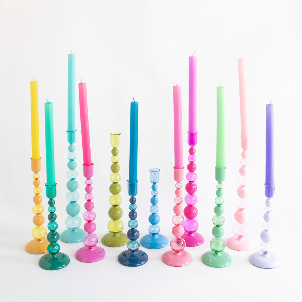 Glitterville Finial Candle Holder