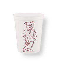 Load image into Gallery viewer, Bulldog Bo Stadium Cup Set
