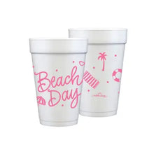 Load image into Gallery viewer, Beach Day! Foam Cups
