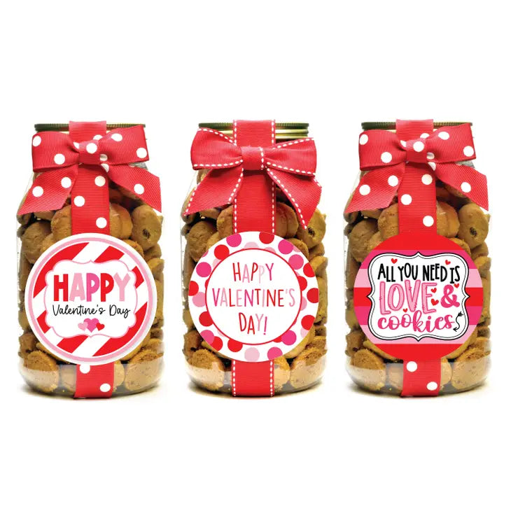 Valentine's Oh Sugar Quart Jars