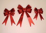 Load image into Gallery viewer, Red Metal Bows
