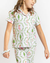 Load image into Gallery viewer, Girl's Nutcracker Trellis Sleep Pants Set
