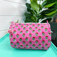 Load image into Gallery viewer, Quilted Makeup Bags
