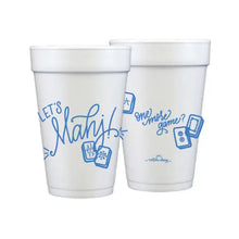 Load image into Gallery viewer, Let's Mahj! | Mahjong Foam Cups
