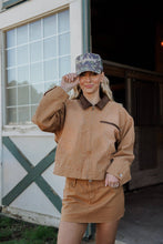 Load image into Gallery viewer, He's Hunting - Camo Vintage Trucker Hat
