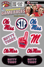 Load image into Gallery viewer, Collegiate Face Tattoos
