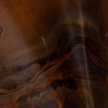 Load image into Gallery viewer, Decorative Metal Ruffled Bowl, Oxidized Copper Finish
