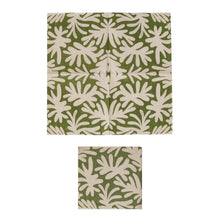 Load image into Gallery viewer, Paper Cocktail Napkins w/ Abstract Leaf Design
