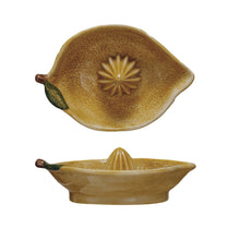 Load image into Gallery viewer, Lemon Stoneware Juicer
