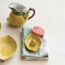 Load image into Gallery viewer, Lemon Stoneware Juicer
