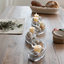 Load image into Gallery viewer, Glass Appetizer Dishes/Tealight Holder
