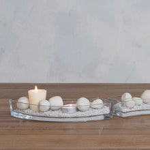 Load image into Gallery viewer, Glass Appetizer Dishes/Tealight Holder
