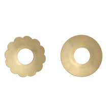 Load image into Gallery viewer, Brass Candle Bobeche, 2 Styles
