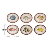 Load image into Gallery viewer, Fish Twisted Framed Glass Wall Décor
