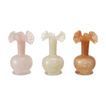 Load image into Gallery viewer, Art Glass Vase w/ Ruffle
