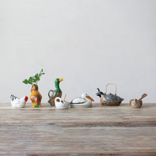 Load image into Gallery viewer, Hand-Painted Duck Pitcher
