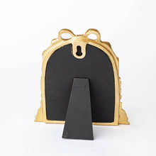 Load image into Gallery viewer, Gold Ribbon Table Mirror
