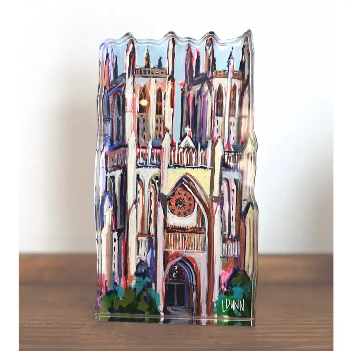 National Cathedral Acrylic Block