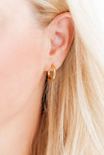 Load image into Gallery viewer, Huggie Earrings - Scarlett Hoop Gold 14mm
