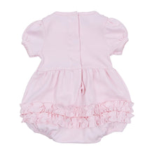Load image into Gallery viewer, Essentials Solid Collared Ruffle Bubble - Pink
