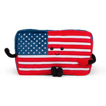 Load image into Gallery viewer, American Flag Stuffed Plush – USA Classic
