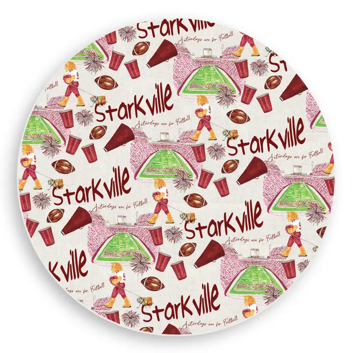 Mississippi State Football Vinyl Placemat