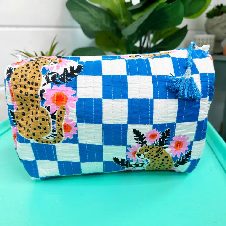 Quilted Makeup Bags