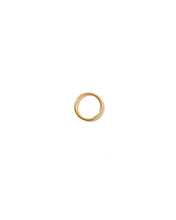 Load image into Gallery viewer, Huggie Infinity Hoop Earrings - Ava Gold 8mm
