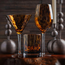 Load image into Gallery viewer, Tortoiseshell Glasses - Wine Glass

