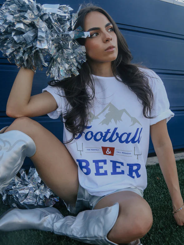 Football and Beer Tee