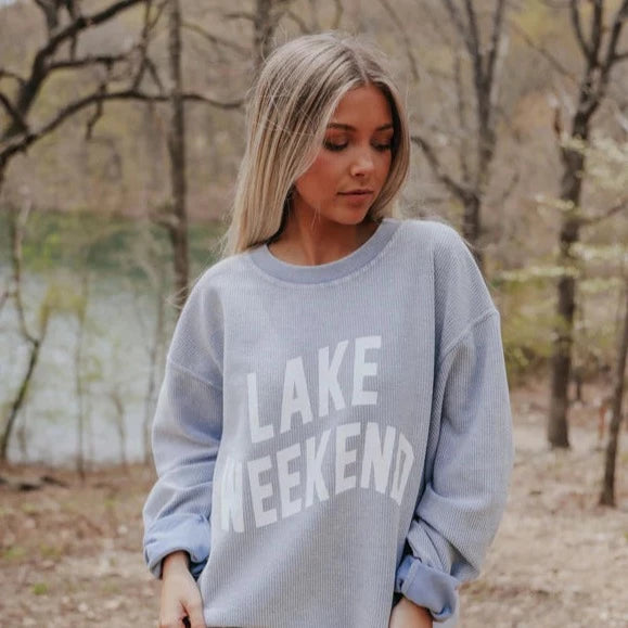 Lake Weekend Corded Sweatshirt