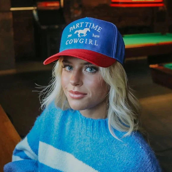 Part Time Cowgirl Trucker Hat