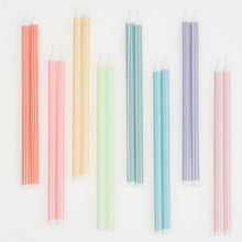 Load image into Gallery viewer, Mixed Striped Candles
